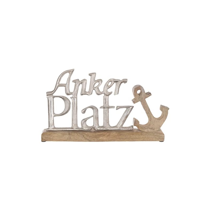 Brandsseller Decorative Lettering Anchor Square – Approx. 31 x 19