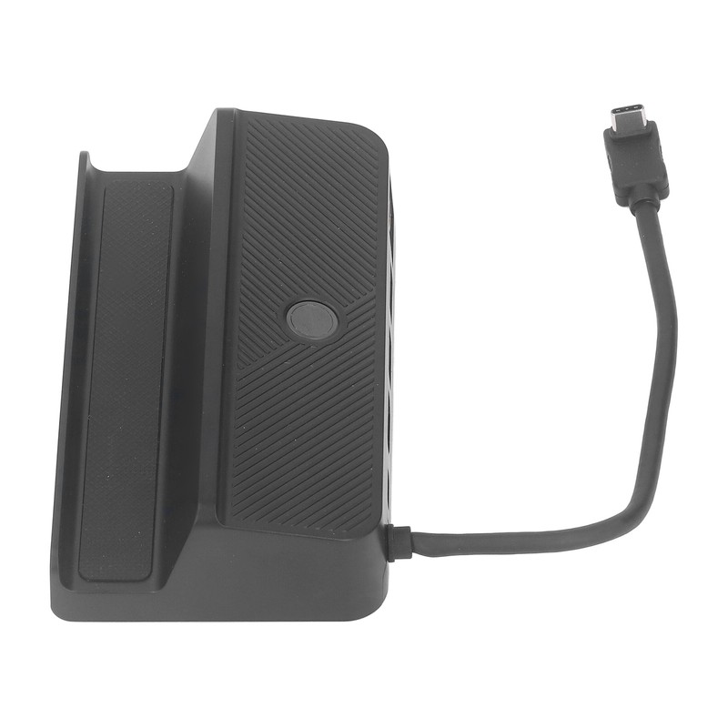 Docking Station Black 6 in 1 Charging Base RGB LED