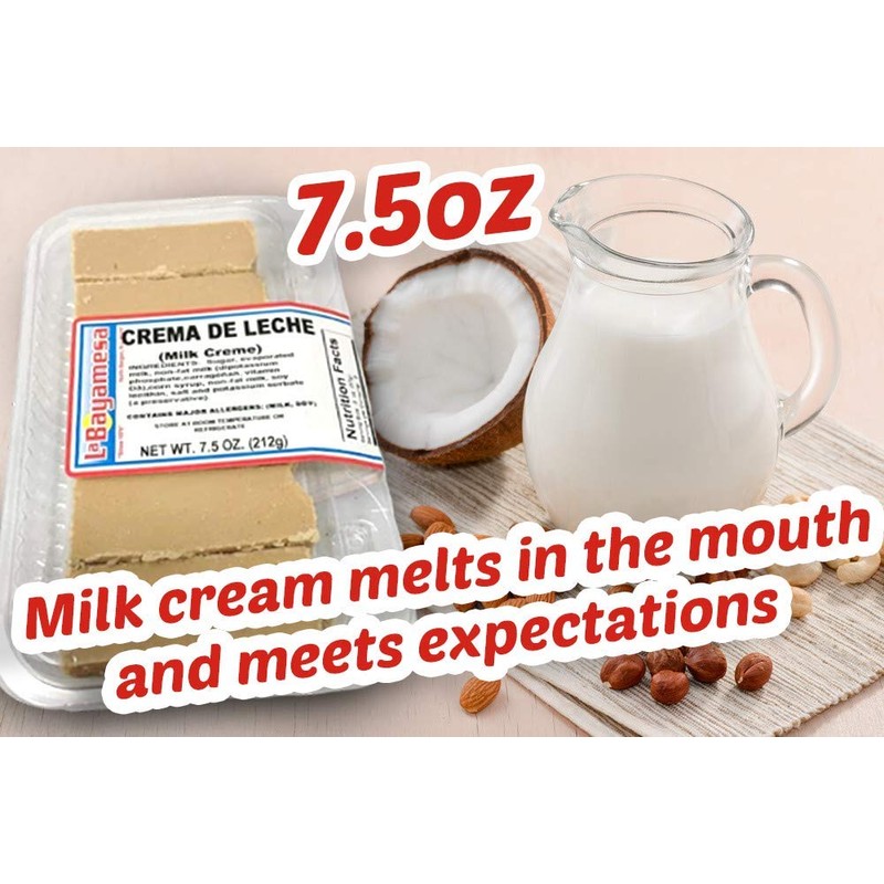 La Bayamesa Crema de leche / MILK Creme 7.5 oz