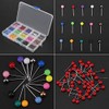 900pcs Ronda Head Dressmaking Pins para Bodas, Corsage y Floristería