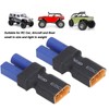 5Pcs EC5 to XT60 Adapter Rubber Plastic Copper Sturdy Accurate