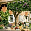 DECYOOL 8 Pack Paper Wasp Nest Decoy Hanging Wasp Nest