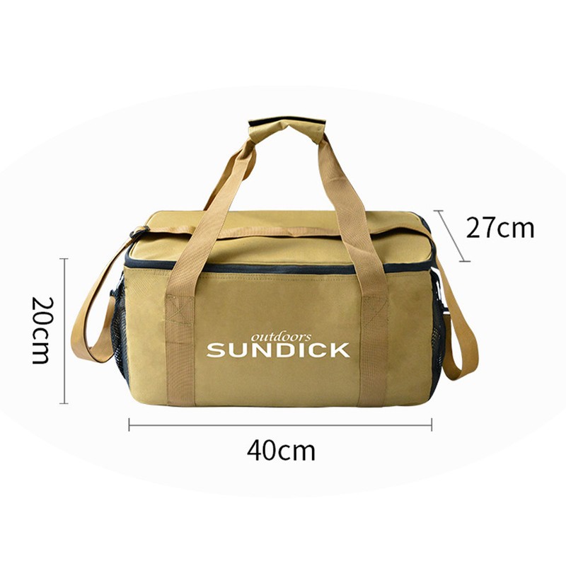 Camping Cookware Storage Bag Waterproof Outdoor Travel Tableware Storage Handbag