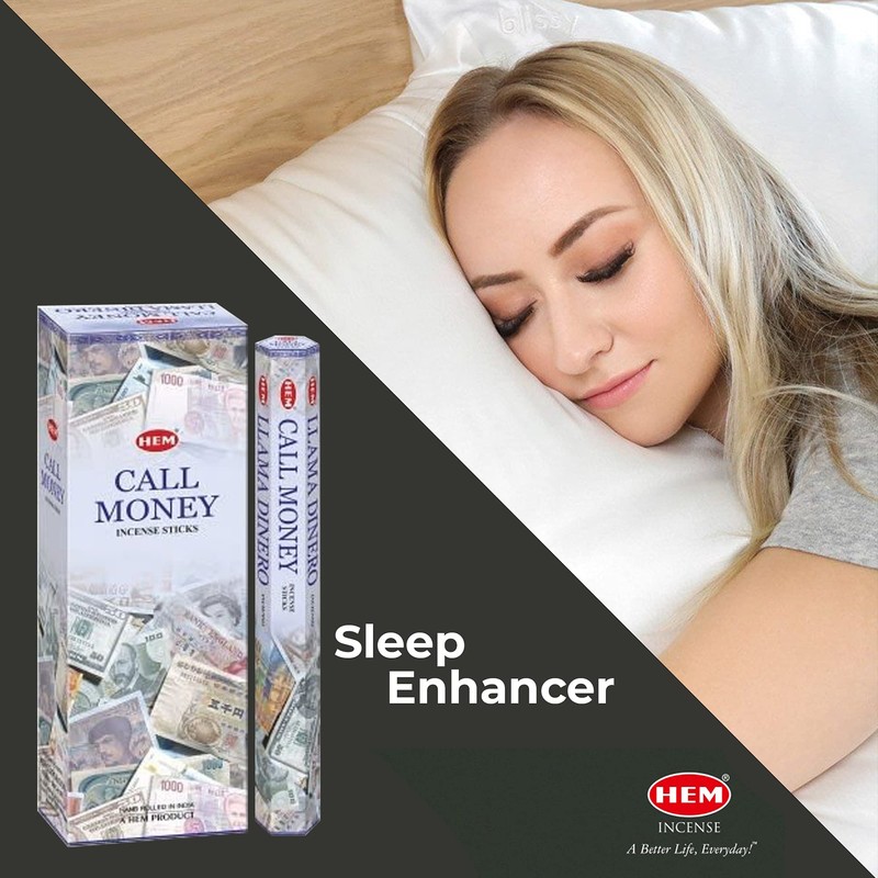 Call Money Hexa Incense Stick, 6packs X 20 Sticks= 120