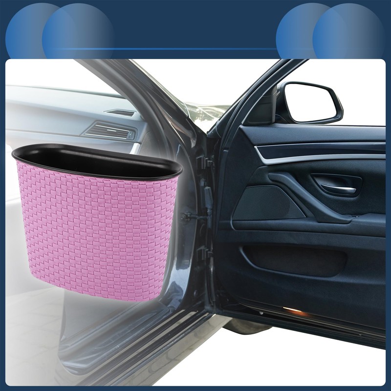 INFINAUTO Car Trash Can Car Door 8.3" Length 3.9" Width