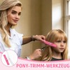 BLPRKOT 4 Piece Haircut Set Split End Trimmer Cutting Aid