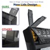 Mossime XL Pill Organizer 2 Times a Day, 7 Day