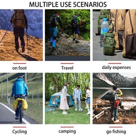 15 Pcs S Small Carabiner Keyring Clip, 3 Sizes Dual Opening Keychain Clip S Ring Locking Carabiner Double Clip Hook for Outdoor Hiking Fishing Camping Traveling