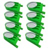 Dabkanna Bee Hive Feeder -8 Pack Green Entrance Feeders for