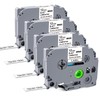 TITBIT Label Tape for Brother TZE231 TZE-231 TZ231 TZ-231 P-Touch
