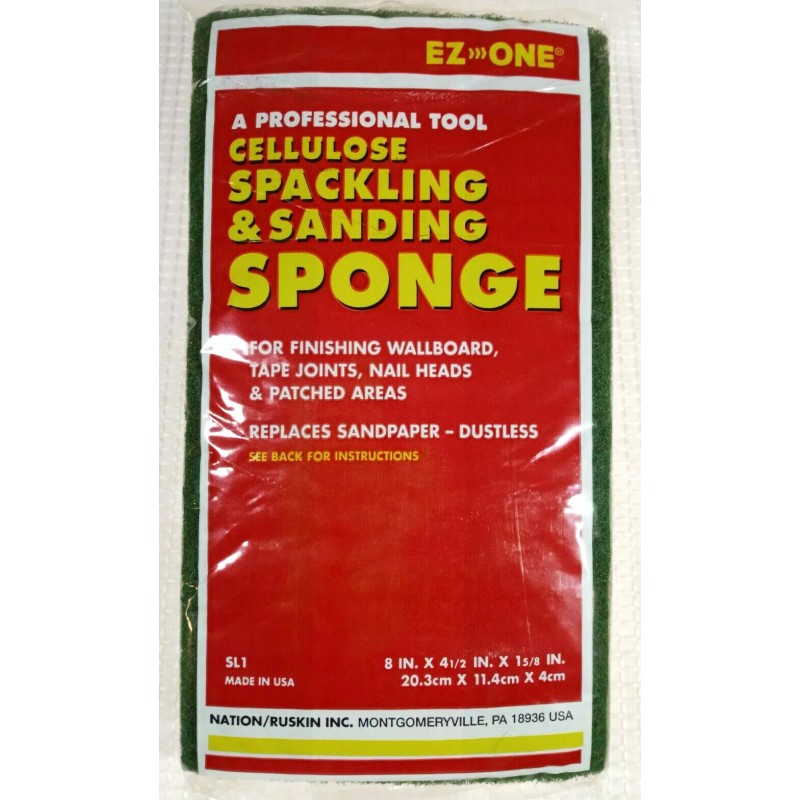 EZ-ONE 2 EZ ONE Cellulose Spackling & Sanding Sponges -