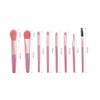 Makeup Brushes Mini Set 8 Pcs Beginner Students Portable Synthetic