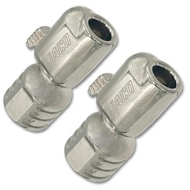 JACO Lightning S-Series Tire Air Chuck - 1/4" F-NPT (Open Flow) (2-Pack)