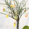 com-four® Wooden Figures for Hanging Decoration Made of Wood -