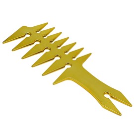 Totex Hair Styling Texturising Matte Powder Wax 20g & Wide Tooth Hair Styling Gold Comb