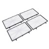 4Pcs Ultra Fine Cartridge Filter Panels Replacement Robotic Pool Cleaner