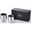 Asahi SUSCUP SCS-18T-2P Sass Hammered Locking Cup, 11.8 fl oz