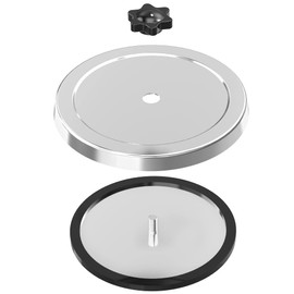 KomeStone Rock Tumbler Lid Replacemet, Works for KomeStone K1 & K1 Pro Rock Tumbler Barrel
