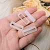 Honbay 4PCS 24mm Rubber Replacement Watch Band Loops Silicone Watch