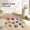 50 PCS Star Shaped Natural Crystal Stones 0.8inch for Meditation