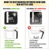 Replacement Locking Lid for Ninja, Ninja Mixer Lid Replacement Only