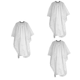 Beavorty 3pcs Hair Cape for Boys and Girls Adults Barber Cape Buckle Hair Cutting Gown Cover Nylon Salon