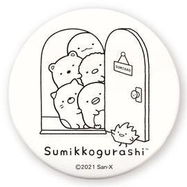 Tees Factory SG-5542181DR Coloring Can Badge Large Door Approx. Diameter 3.0 x Depth 0.3 inches (7.5 x 0.7 cm)