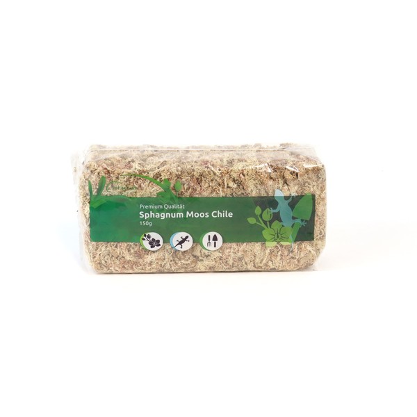 Sphagnum Moss for Terrarium and Orchids from Chile 150 g