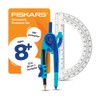 Fiskars Geometry Set, Compass and Protractor Set, Color Received May