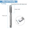 sourcing map 2pcs Straight Flute Thread Tap, 5/16-24 UNF Screw