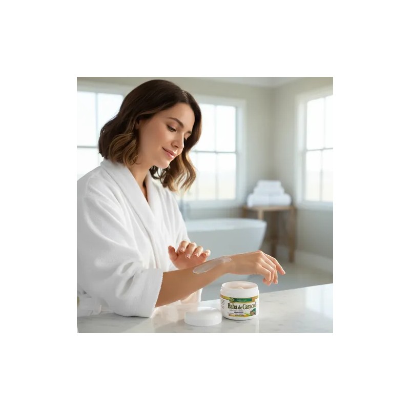 Crema Refrescante Facial Y Corporal De Baba De Caracol 120