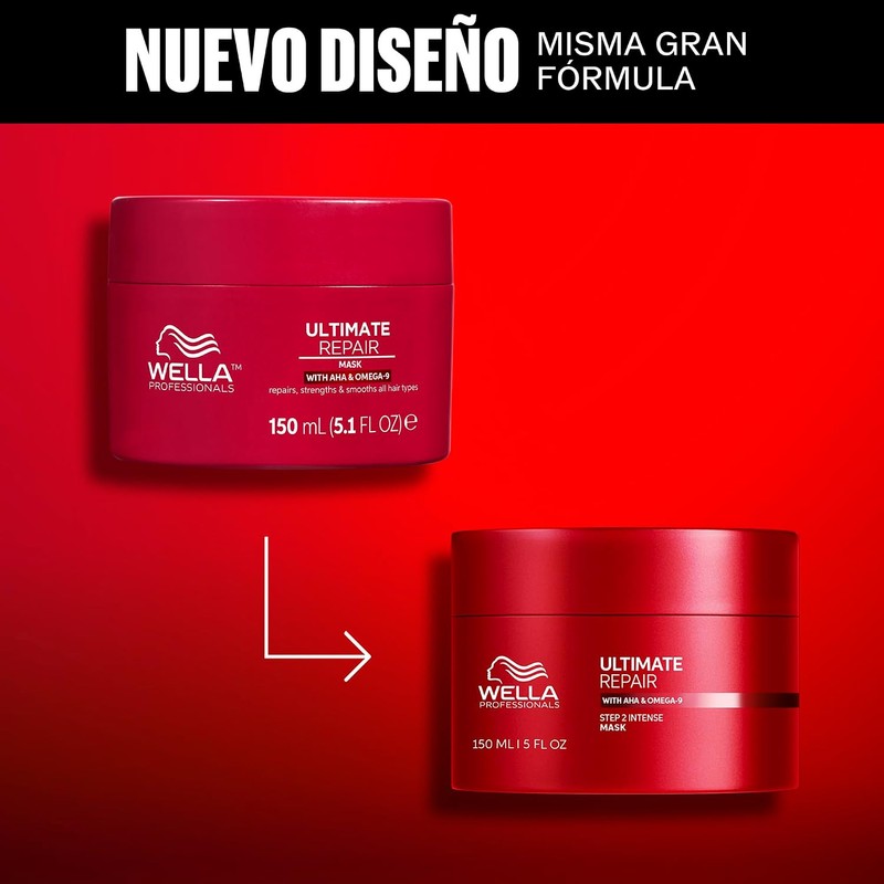 Wella Professinals Ultimate Repair Mascarilla Reparadora Daño 150ml