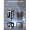 24-Piece Welding Practice Kit, 16 Gauge Steel Welding Coupons for