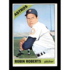 #530 Robin Roberts HOF - 1966 Topps Baseball Cards (Star) Graded EXMT - Baseball Slabbed Autographed Vintage Cards