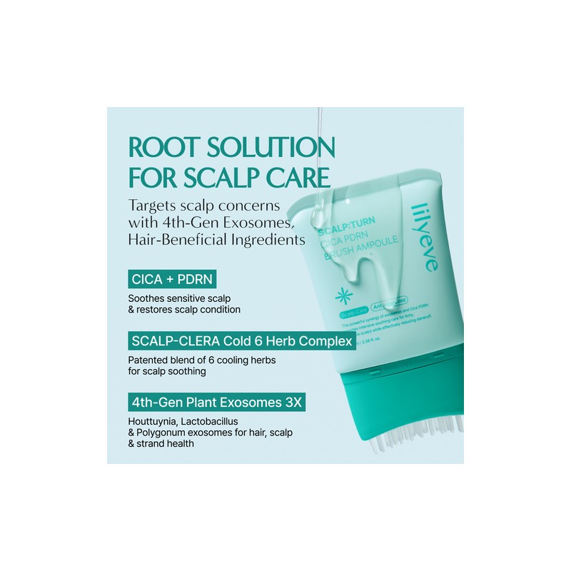 lilyeve [lilyeve]Scalp:Turn Cica PDRN Brush Ampoule 100ml