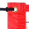 Aoneky 32ft/21ft/15ft Red Portable Volleyball Net for Beach Pool (32ft)
