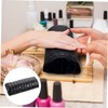 Healeved Black Hand Pillow for Nail Art Rest Nail Manicure