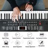 61 Key Keyboard Piano for Beginners with Lighted Keys &