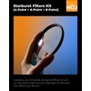 K&F CONCEPT 82mm Star Filter Kit, 4 Points 6 Points
