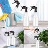 Zubebe 24 Pack 32 oz Plastic Spray Bottle Bulk Empty