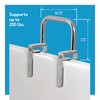 Carex Bathtub Rail with Finish Bathtub Grab Bar Safety Bar