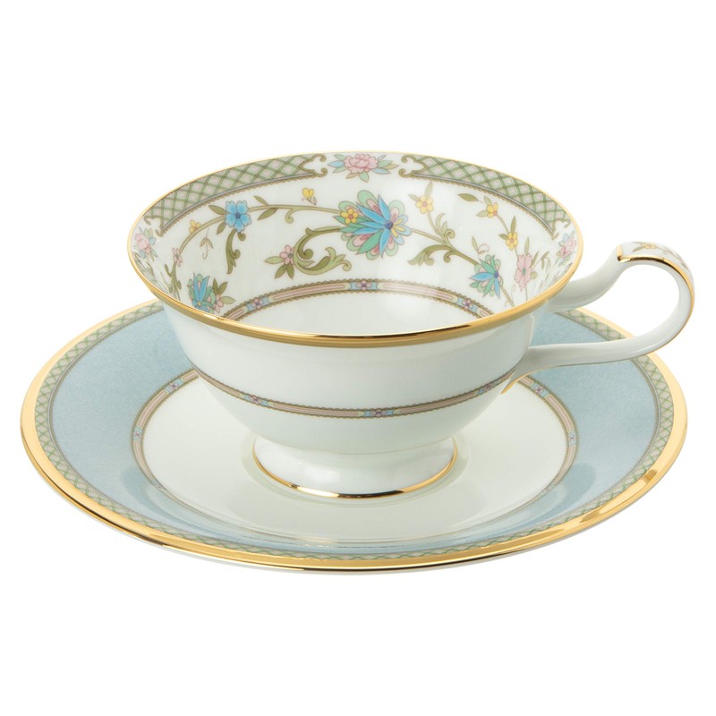 Noritake Bone China Yoshino Cup & Saucer Set