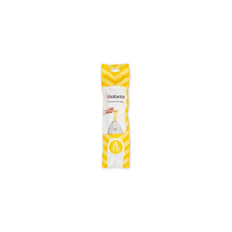 Brabantia 311727 Bolsas de Basura 3 l, Tipo A, 20