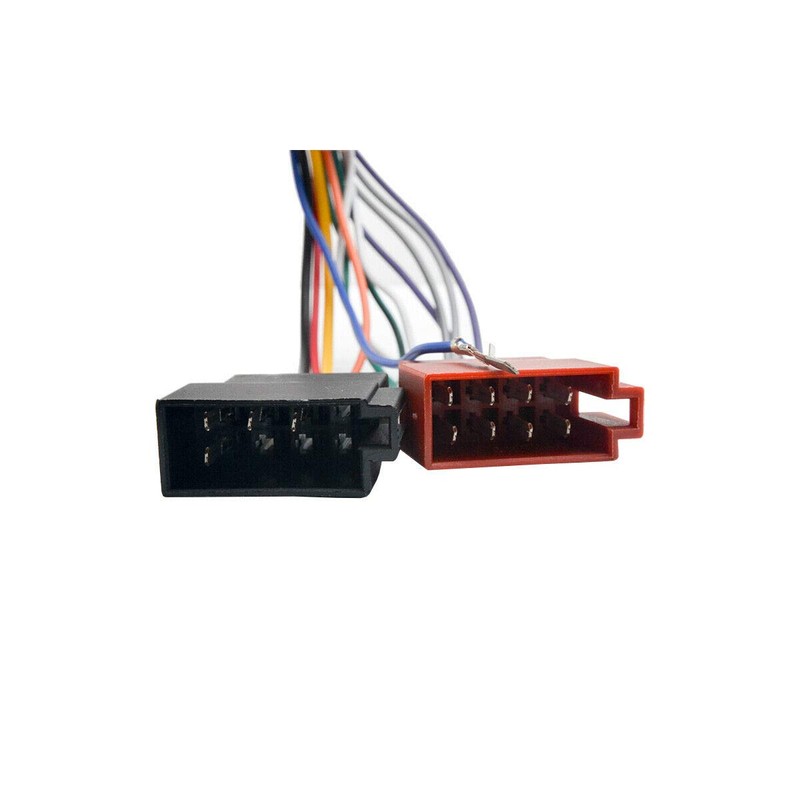 MASO ISO Wiring Harness 16 Pin Stereo Radio Adapter Plug
