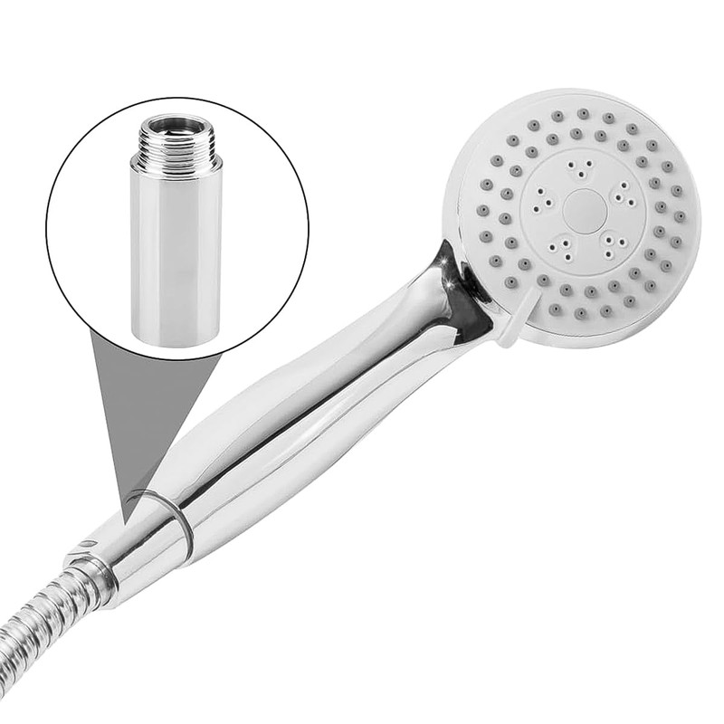 Laroal 2 Pcs Tap Extension 100mm G1/2 Inch Water Connection