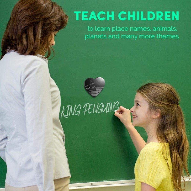 1 x Heart MDF Magnets - Ancient Sundial Time Clock