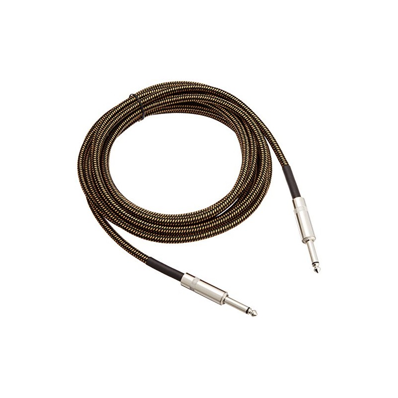 K-GARAGE FGC-5 Guitar Cord 5m Black/Orange