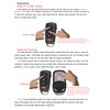 Bkiyougo 4Pcs 433mhz remote, garage remote control key fob, garage