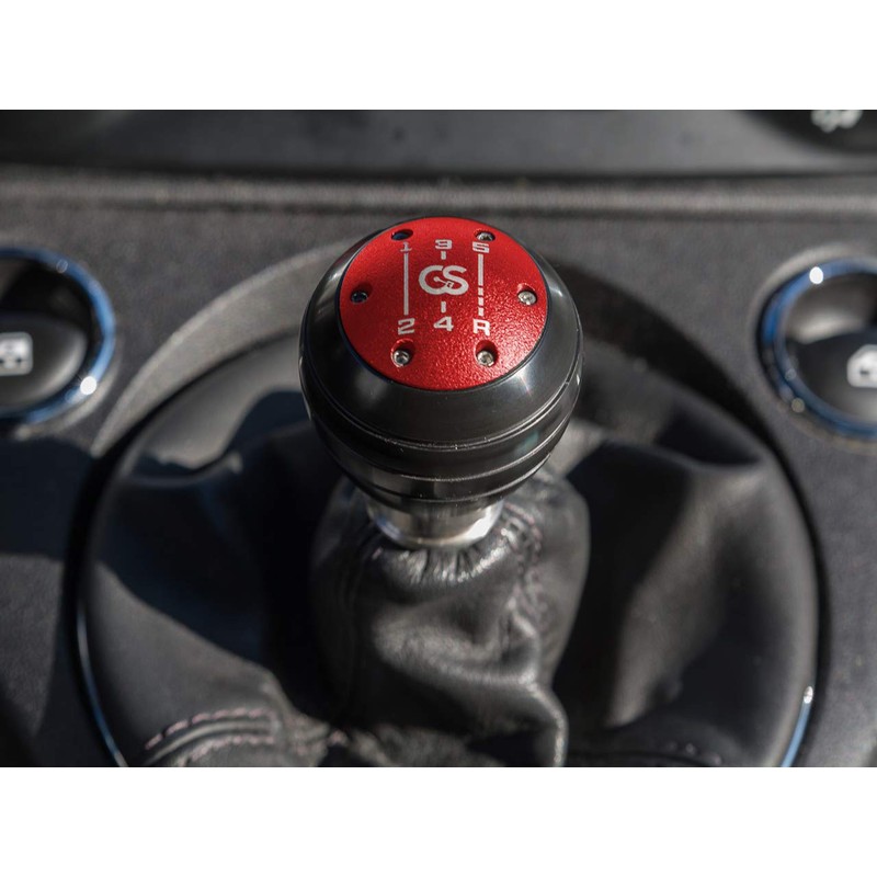 CravenSpeed Shift Knob for Fiat 500 Abarth 2007-2020 (Red (5-Speed))
