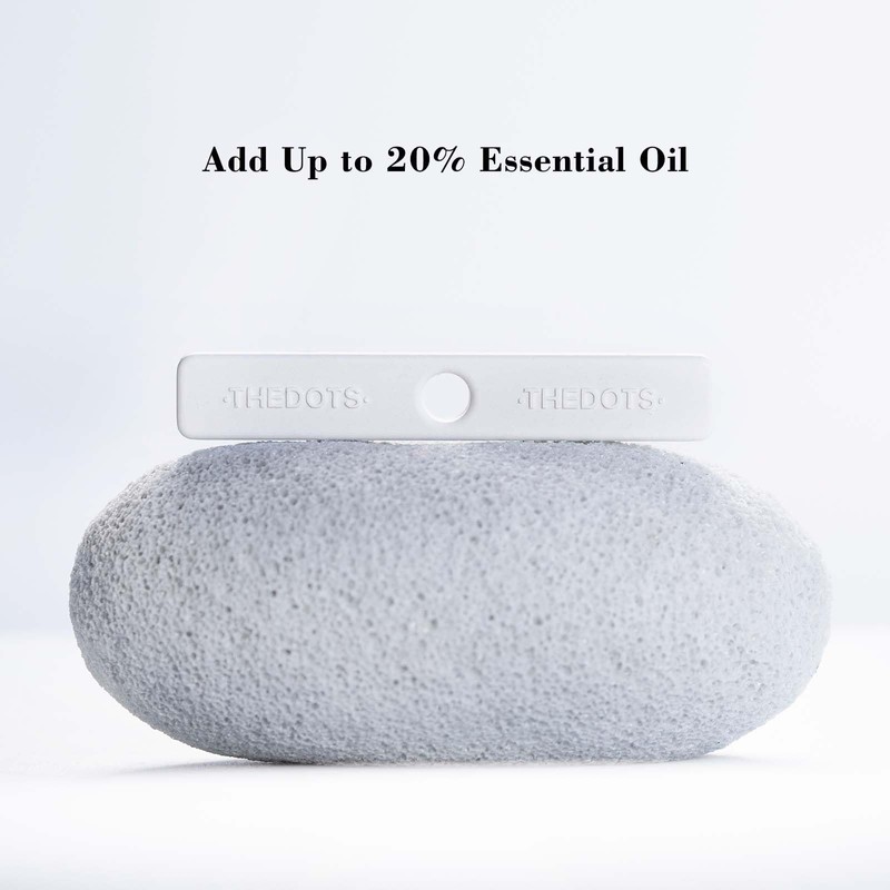 THEDOTS Gray Reusable Car Vent Clips with 2 Refills, Car